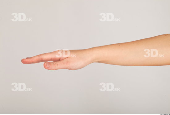 Hand Whole Body Woman Casual Athletic Studio photo references