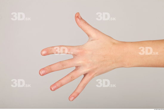 Hand Whole Body Woman Casual Athletic Studio photo references