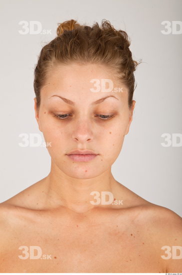 Whole Body Head Woman Casual Athletic Studio photo references