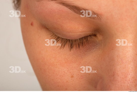 Eye Whole Body Woman Casual Athletic Studio photo references