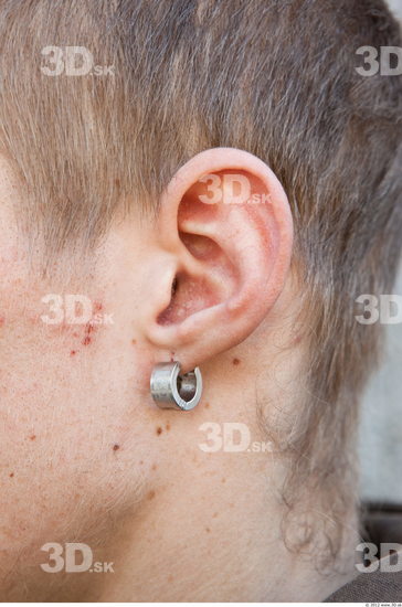 Ear Head Man Casual Jewel Slim Street photo references