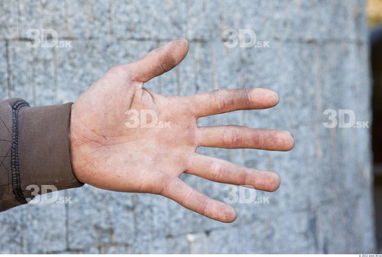 Hand Head Man Casual Slim Street photo references