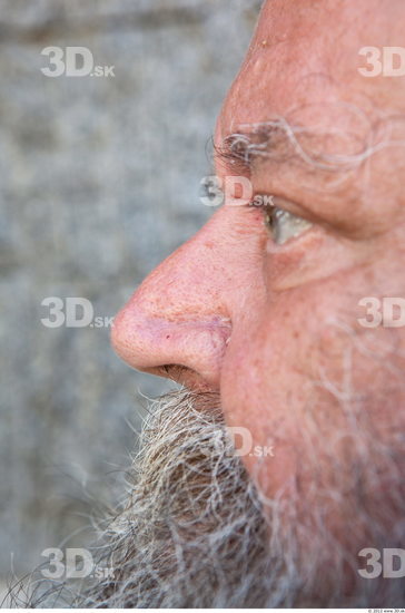 Nose Head Man Casual Slim Overweight Bearded Street photo references