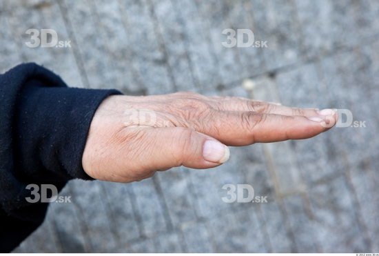 Hand Head Man Casual Slim Overweight Street photo references