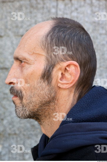Head Man Casual Slim Bearded Street photo references