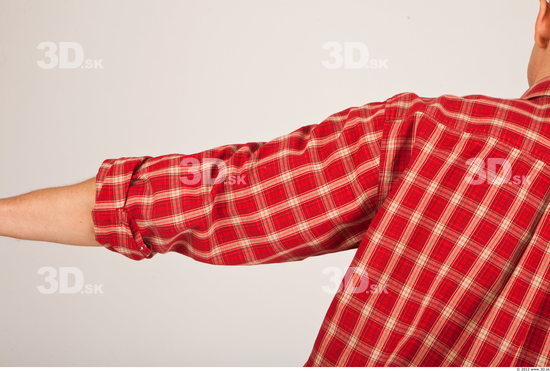 Arm Whole Body Man Casual Shirt Athletic Studio photo references