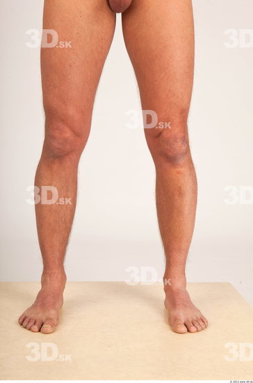 Calf Whole Body Man Nude Casual Athletic Studio photo references