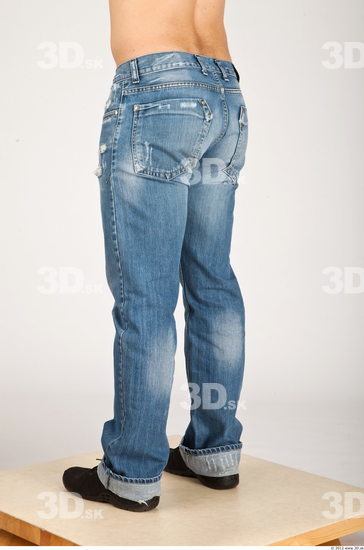 Leg Whole Body Man Casual Jeans Average Studio photo references