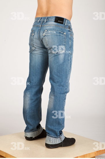 Leg Whole Body Man Casual Jeans Average Studio photo references