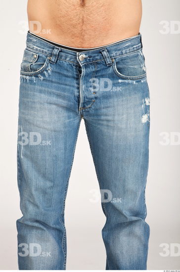 Thigh Whole Body Man Casual Jeans Average Studio photo references