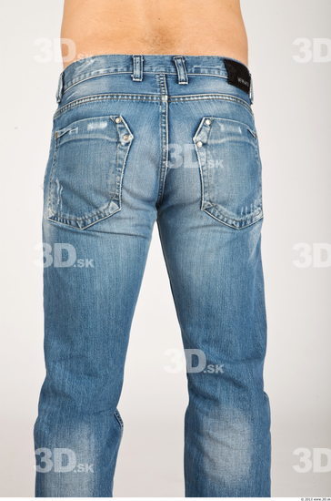 Thigh Whole Body Man Casual Jeans Average Studio photo references