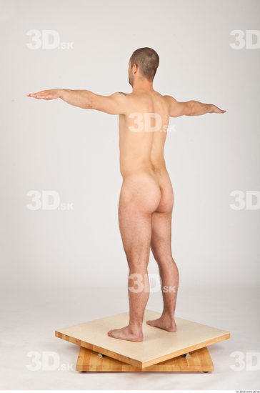 Whole Body Man T poses Nude Casual Average Studio photo references