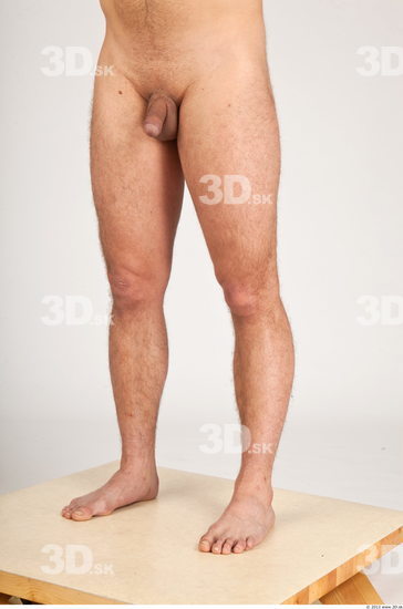 Leg Whole Body Man Nude Casual Average Studio photo references