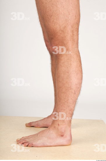 Calf Whole Body Man Nude Casual Average Studio photo references