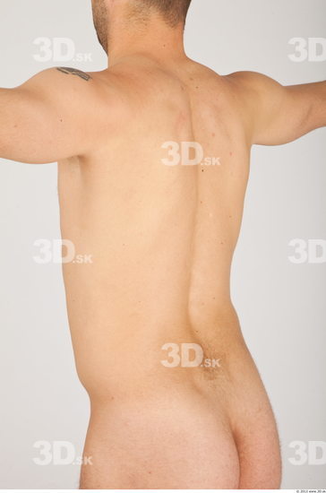 Upper Body Whole Body Man Nude Casual Average Studio photo references