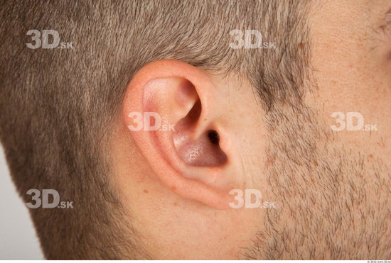 Ear Whole Body Man Casual Average Studio photo references