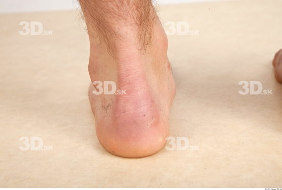 Foot Whole Body Man Nude Casual Average Studio photo references