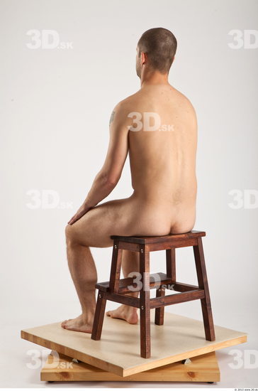 Whole Body Man Artistic poses White Nude Average