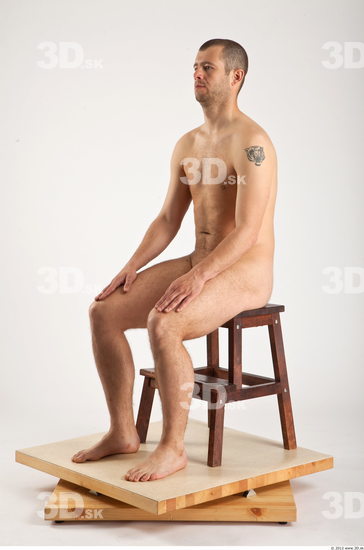 Whole Body Man Artistic poses White Nude Average