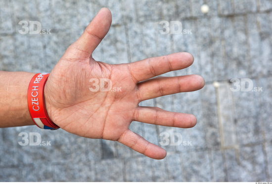 Hand Head Man Casual Slim Street photo references