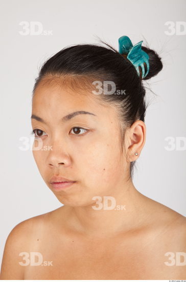 Whole Body Head Woman Asian Casual Average Studio photo references