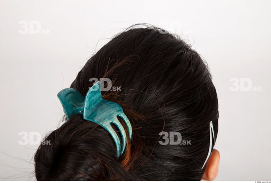 Whole Body Head Woman Asian Casual Average Studio photo references