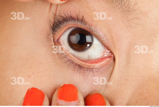 Eye Whole Body Woman Asian Casual Average Studio photo references