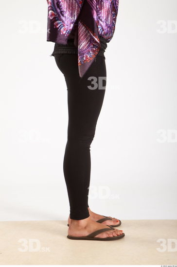 Leg Whole Body Woman Animation references Asian Casual Average Leggings Studio photo references