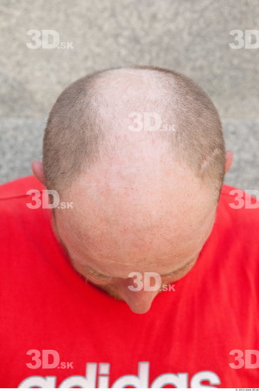 Hair Man White Chubby Bald