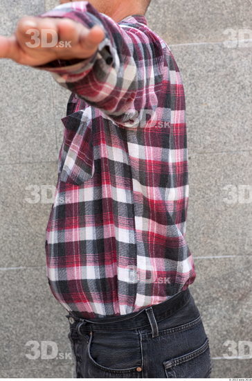 Upper Body Head Man Casual Shirt Average Street photo references