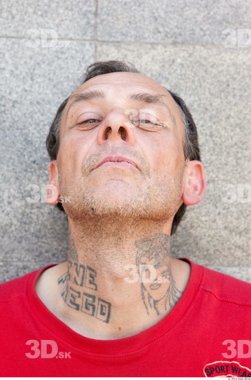 Neck Head Man Tattoo Casual Average Street photo references