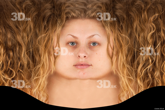 Head Woman White Head textures