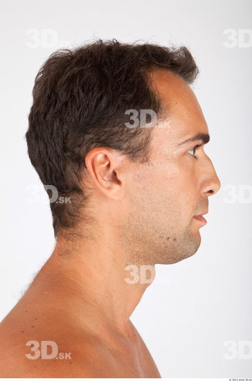 Whole Body Head Man Sports Athletic Studio photo references