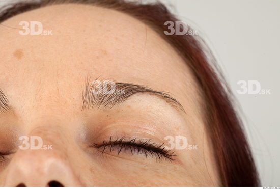 Eye Whole Body Woman Casual Slim Studio photo references