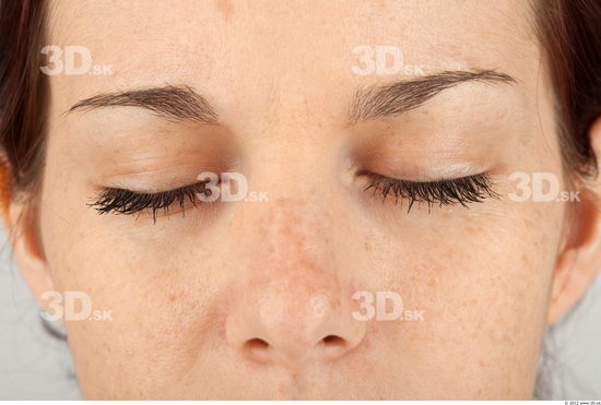 Eye Whole Body Woman Casual Slim Studio photo references