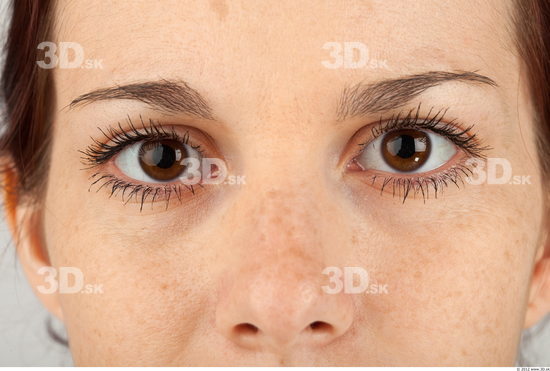 Eye Whole Body Woman Casual Slim Studio photo references