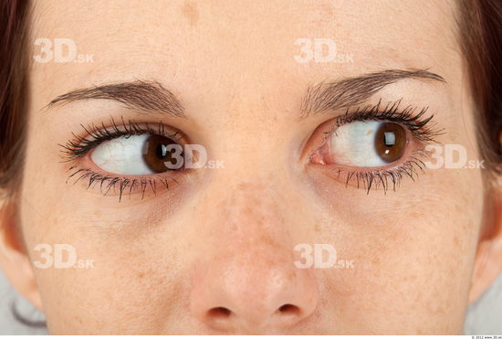 Eye Whole Body Woman Casual Slim Studio photo references