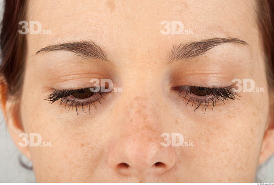 Eye Whole Body Woman Casual Slim Studio photo references