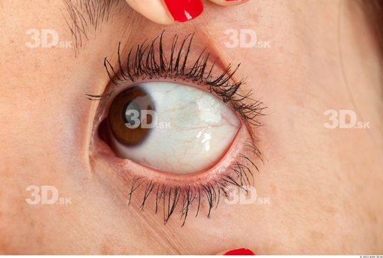 Eye Whole Body Woman Casual Slim Studio photo references