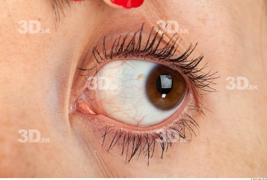 Eye Whole Body Woman Casual Slim Studio photo references