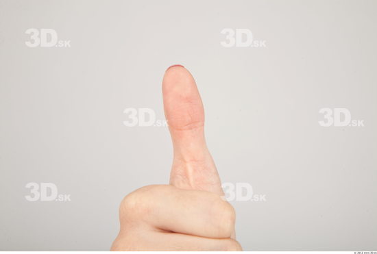 Fingers Whole Body Woman Casual Slim Studio photo references