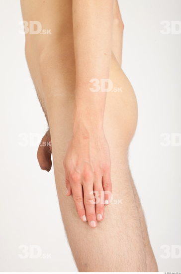 Forearm Whole Body Man Nude Casual Slim Studio photo references