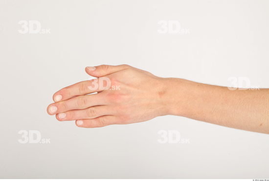 Hand Whole Body Man Casual Slim Studio photo references