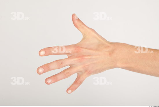 Hand Whole Body Man Casual Slim Studio photo references