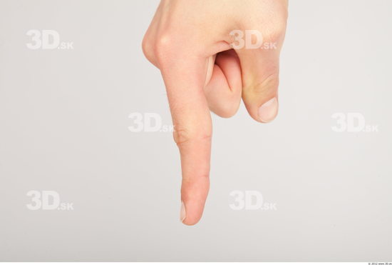 Fingers Whole Body Man Casual Slim Studio photo references