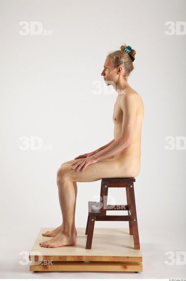 Whole Body Man Artistic poses White Nude Slim