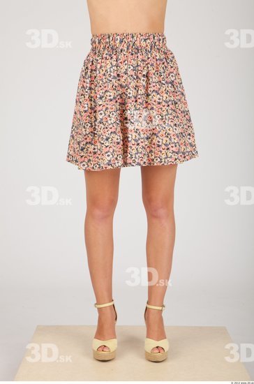 Leg Whole Body Woman Casual Formal Skirt Slim Studio photo references