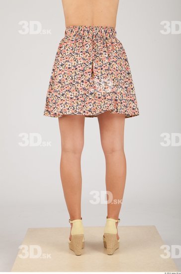 Leg Whole Body Woman Casual Formal Skirt Slim Studio photo references