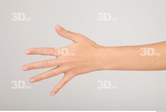 Hand Whole Body Woman Casual Slim Studio photo references