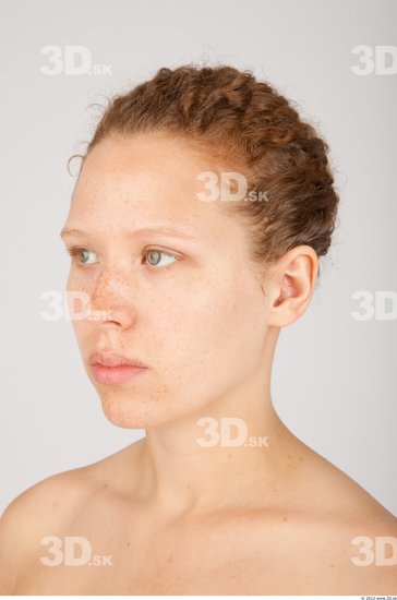 Whole Body Head Woman Casual Slim Studio photo references